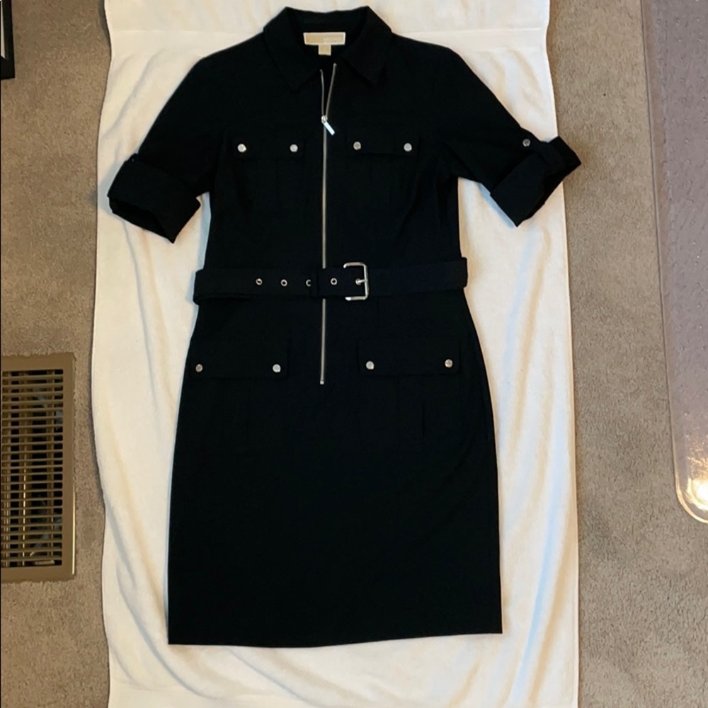 Michael Kors studded zip dress